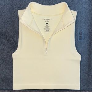 L.A. Hearts By PacSun Quarter Zip Crop Top